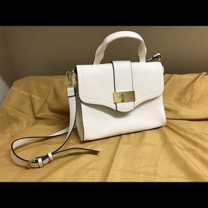 Steve Madden White Satchel
